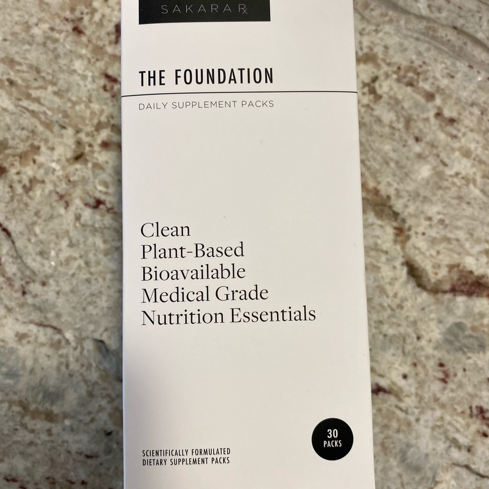 COPY - Sakara RX the foundation vitamins NEW $120